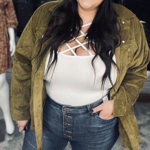 Brand new corduroy jacket